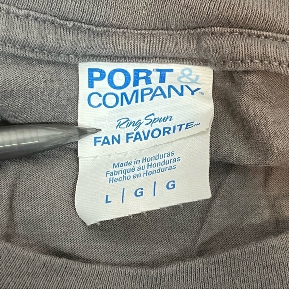 The Office T Shirt Mens Large Gray Schrute Farms Dunder Mifflin Advertisement - Picture 4 of 9